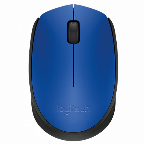 MOUSE WIRELESS M171 BLUE OPTICAL USB